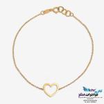 دستبند طلا - طرح قلب