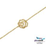 دستبند طلا - طرح گل