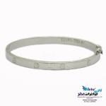 دستبند النگویی طلا - طرح کارتیه لاو