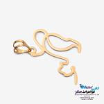 آویز طلا - طرح گربه