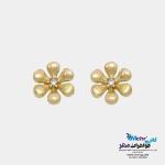 گوشواره طلا - طرح شکوفه سیب
