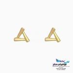 گوشواره طلا - طرح مثلث