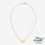 گردنبند طلا - طرح برگ