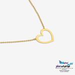 گردنبند طلا - طرح قلب
