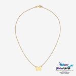 گردنبند طلا - طرح پروانه