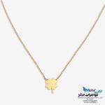 گردنبند طلا - طرح شبدر چهار پر