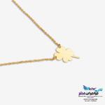 گردنبند طلا - طرح شبدر چهار پر