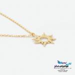 گردنبند طلا - طرح خورشید