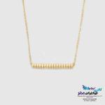 گردنبند طلا - استوانه ی فنری