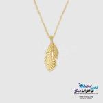 گردنبند طلا - طرح پر