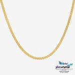 زنجیر طلا - طرح بیزمارک طول ۴۵ سانتی‌متر