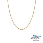 زنجیر طلا - طرح بیزمارک طول ۴۵ سانتی‌متر