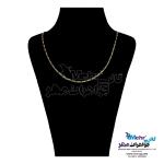 زنجیر طلا - طرح  ونیزی (آجری) طول۴۵ سانتی‌متر