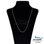 زنجیر طلا - طرح حلقه‌ای (فلامینگو) طول۴۵ سانتی‌متر