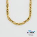 زنجیر طلا - طرح دیپلمات طول 40 سانتی‌متر