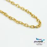 زنجیر طلا - طرح دیپلمات طول 40 سانتی‌متر
