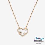 گردنبند طلا - طرح قلب