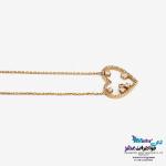 گردنبند طلا - طرح قلب