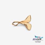 آویز طلا - طرح دم وال