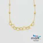 گردنبند طلا - طرح قلب هارت لینک