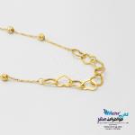 گردنبند طلا - طرح قلب هارت لینک