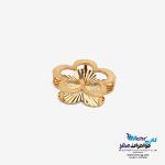 آویز طلا - طرح گل