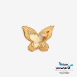 آویز طلا - طرح پروانه