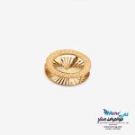 آویز طلا - طرح دایره