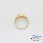 انگشتر طلا - طرح هندسی