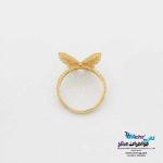 انگشتر طلا - طرح پروانه