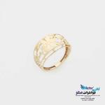 انگشتر طلا - طرح برگ