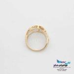 انگشتر طلا - طرح برگ