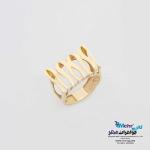 انگشتر طلا - طرح هندسی