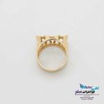 انگشتر طلا - طرح هندسی