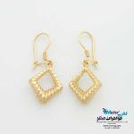 نیم ست طلا - طرح لوزی