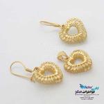 نیم ست طلا - طرح قلب