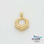 نیم ست طلا - طرح شش ضلعی