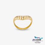 انگشتر طلا - طرح موج