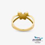 انگشتر طلا - طرح پروانه