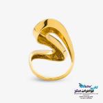 انگشتر طلا - طرح موج
