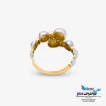 انگشتر طلا - طرح توپی
