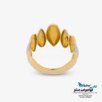 انگشتر طلا - طرح اشک