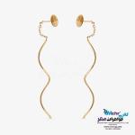 گوشواره طلا - طرح دایره