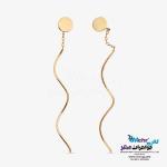 گوشواره طلا - طرح دایره