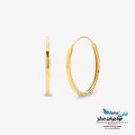 گوشواره طلا - طرح دایره