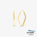 گوشواره طلا - طرح لوزی