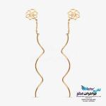 گوشواره طلا - طرح گل