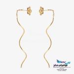 گوشواره طلا - طرح گل
