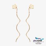 گوشواره طلا - طرح گل