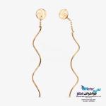 گوشواره طلا - طرح هندسی